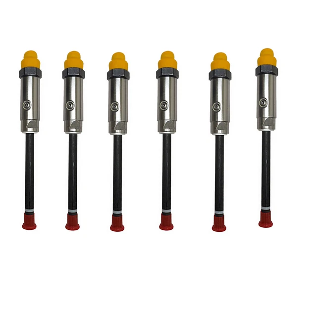 6PCS 4W-7017 Fuel Injector fits for Caterpillar CAT Engine 3406B 3306 3412