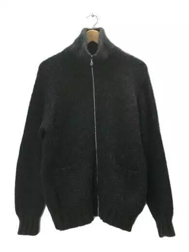 Paul Smith Zip up knit cardigan/L size/Wool/Dark gray
