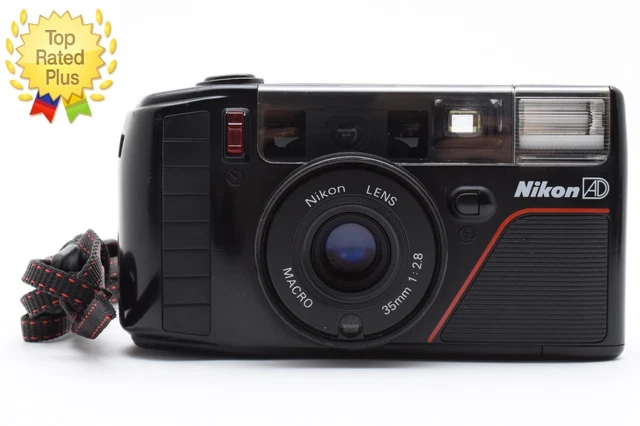 NEAR MINT] NIKON L35 AD3 Pikaichi 3 Point & Shoot 35mm Film