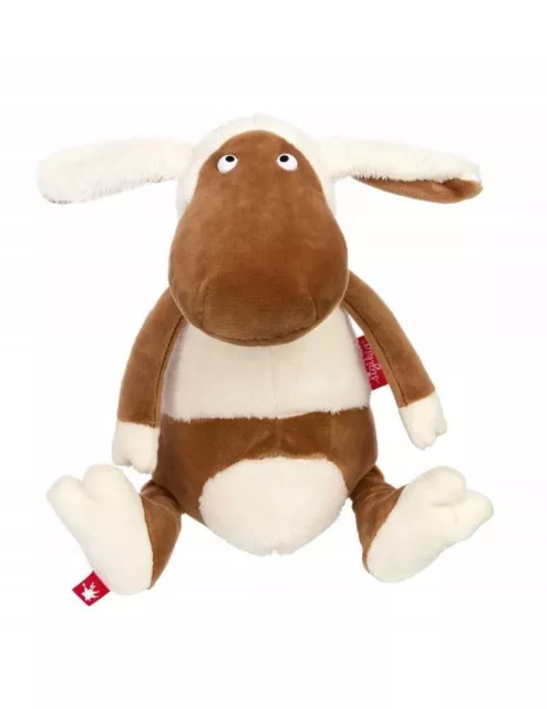 Doudou Peluche Mouton Sigikid 30 cm Chocolat et beige