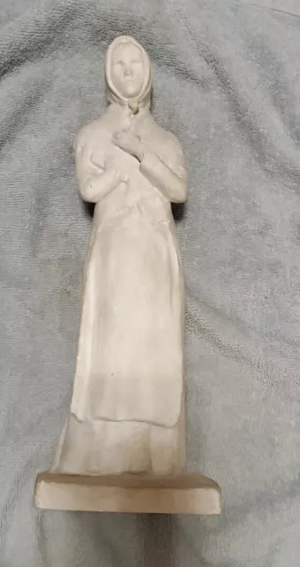 CARL ELDH " Mother " sculpture plaster signed and indistinctly dated CJ Eldh