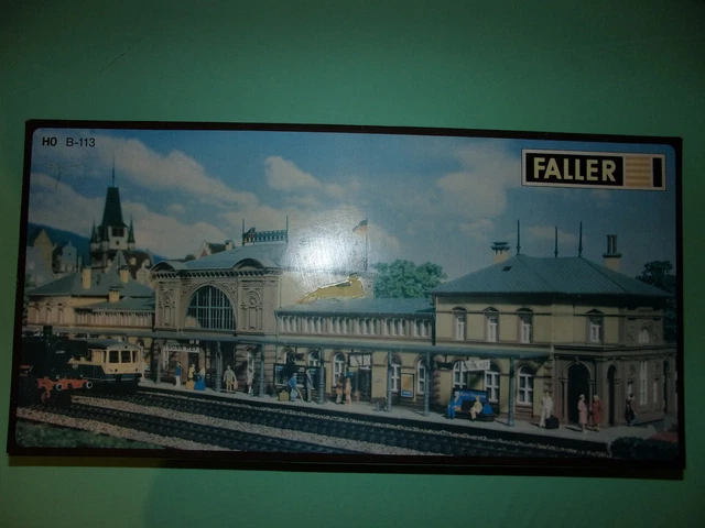 Faller 131291 Gare D'Ebelsbach - Maquette Train Voie H0 - Décoration Réseau Ferroviaire