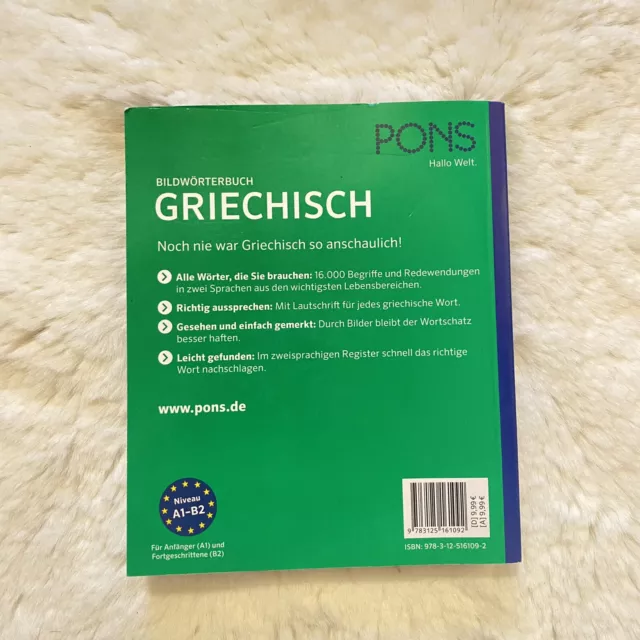 PONS Bildwörterbuch Griechisch | Neu, Unbenutzt ⭐️ 2