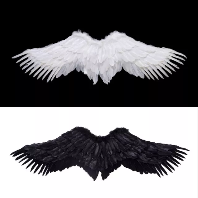Feather Angel Wings Halloween Cosplay Costume Wedding Fancy Dress Party Wings