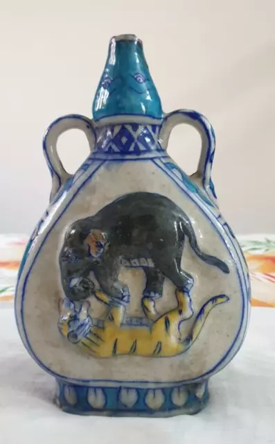 Vaso antico in ceramica fatto a mano con vaso per acqua, vaso da collezione... 2