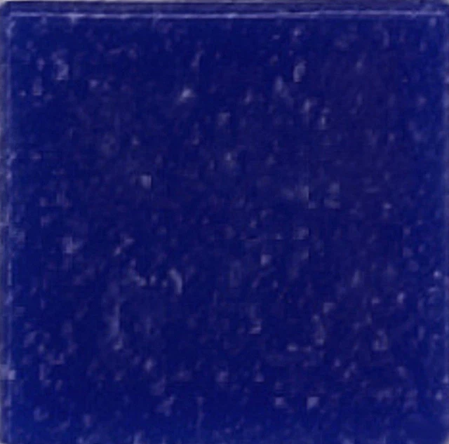 100 tiles - DARK BLUE Vitreous Glass Mosaic Tiles - 3/8 inch - Mixed Media Art