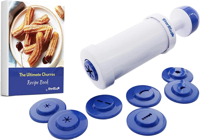 Churrera Churro Maker by StarBlue with FREE Recipe e-Book - Easy tool for Deep 8