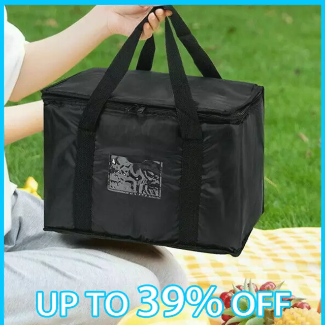 Large Food Delivery Insulated Bags Pizza Takeaway Thermal Warm/cold Bag Ruck UK