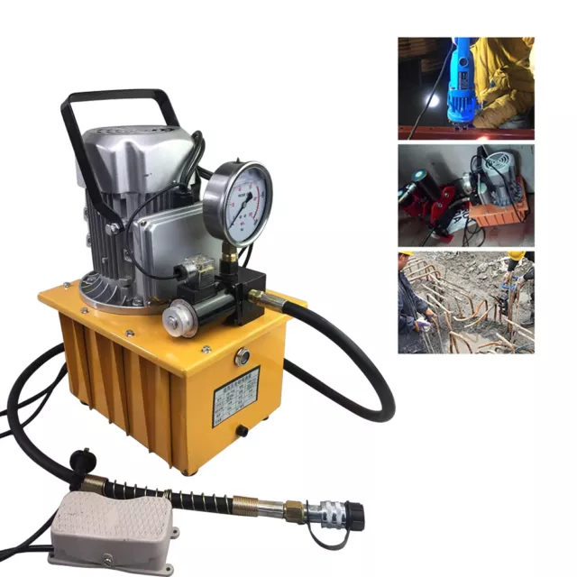 Pompa Elettroidraulica 700Bar con Elettrovalvola Pompa Idraulica Elettrica 750W