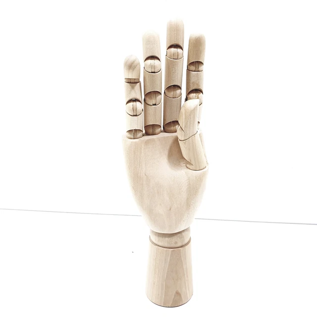 Modèle Main Droite De Bois 25 CM E (PO156989)
