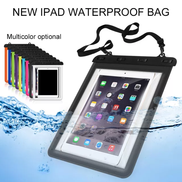 Am _ Wasserdichte Unterwasser Tasche Trocken Hülle für Tablet   EEK:
