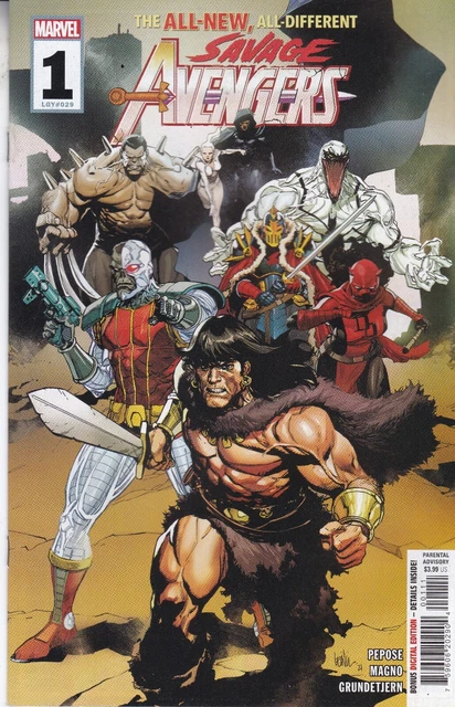 Marvel Comics Savage Avengers Vol. 2 #1 July 2022 Fast P&P Same Day Dispatch