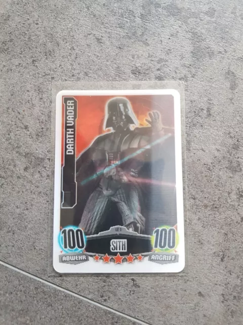 Star Wars Force Attax Movie Serie 1 Limitierte Auflage Darth Vader (LE1)