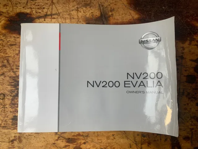 Nissan NV200 2014 Owners Manual