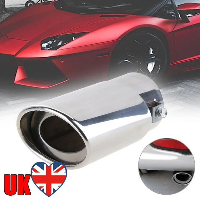Nuovo 1 non ricamato silenziatore auto coda gola tubo di scarico Fit Per Tucson 2015 2016 2017 2018 2019 2020 2021 2022 2023