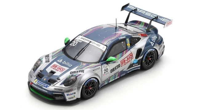 Porsche 901 1963 – Miniature Spark 1/43 Résine Rouge – S1369