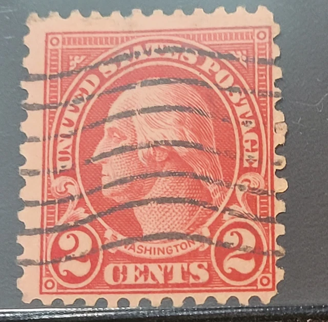 4 Rare Early 1900s Washington  red 2 cent stamps.  Stampchic