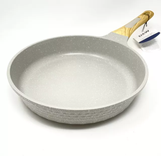 D&W FRYING PAN NonStick Skillet 11 Inch Premium High Quality Deane & White  Beige $50.31 - PicClick