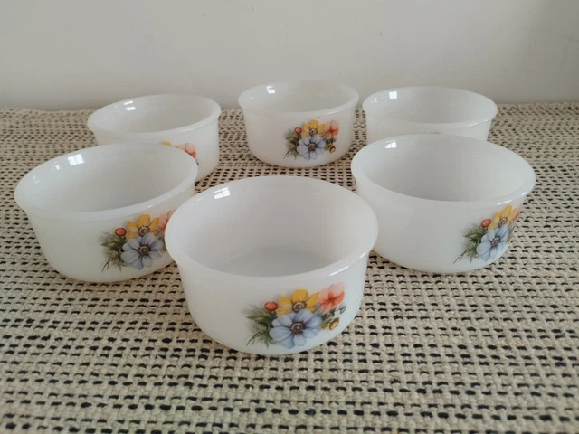 Magnifique lot de 6 tasses Arcopal... - Retour Chez Mémé