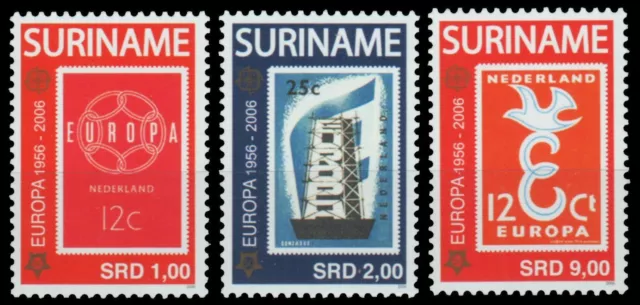 Surinam 2006 - Mi-Nr. 2028-2030 ** - MNH - 50 Jahre Europamarken