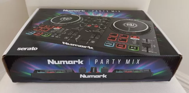 Numark Party Mix II Controller Midi With Serato Dj Lite Effects Light Built IN