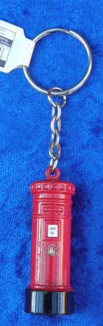 Letter Box Post Key Ring Keyring Old GPO UK Souvenir London Red Mail Letterbox 3