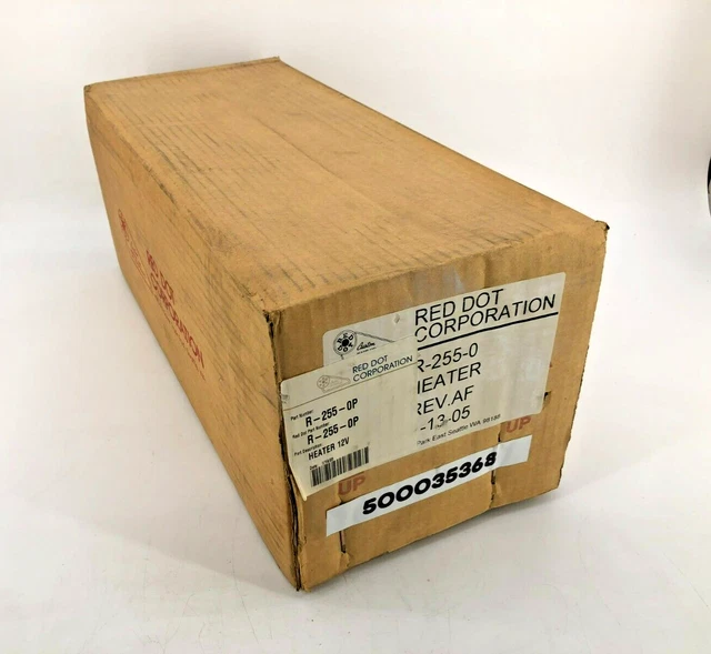New Red Dot R-255-0P Heater Unit