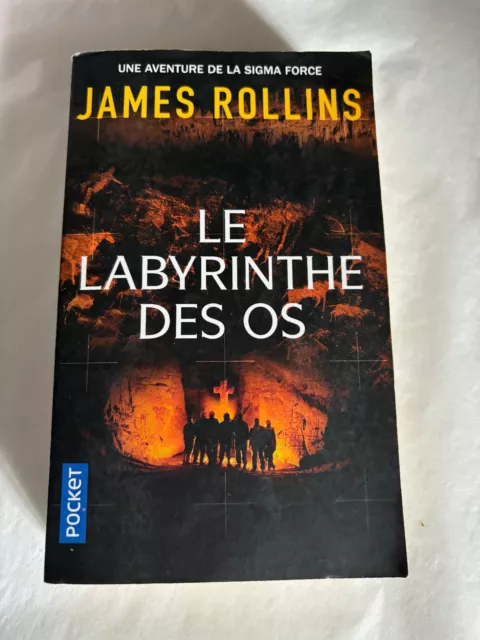 JAMES ROLLINS   / le labyrinthe des os  / pocket