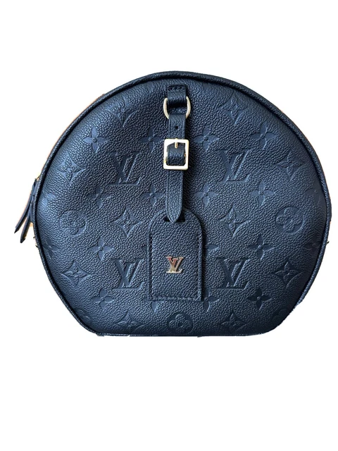**AUTHENTIC** Louis Vuitton Biote Chapeau MM Black Empriente DISCONTINUED **AUTHENTIC** Louis Vuitton Biote Chapeau MM Black Empriente DISCONTINUED
