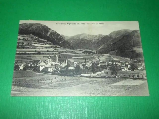 Cartolina Brennero - Vipiteno - Panorama verso Val de Vizze 1936