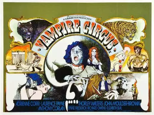 395340 VAMPIRE CIRCUS Movie Adrienne Corri WALL PRINT POSTER DE