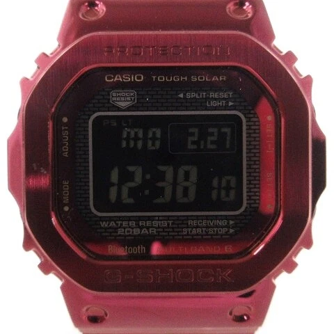 Cassiozy Shock Casio G Shock Full Metal Watch Digital Radio Wave Solar Gmw B50