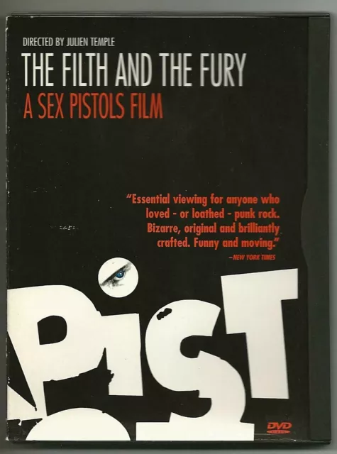 The Filth And The Fury A Sex Pistols Film 2000 Julien Temple Doc / Region 1/Dvd