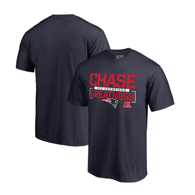 New England Patriots T-Shirt (Size S) Men's NFL AFC Champions Top