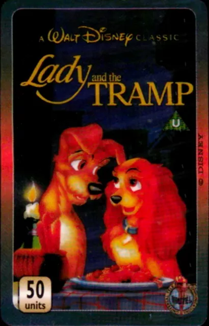 Scheda Telefonica Phonecard U.k. Disney Lady And The Tramp - Ut 0132