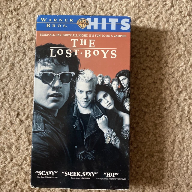 THE LOST BOYS 1987 VHS Corey Feldman Kiefer Sutherland Vampire Comedy