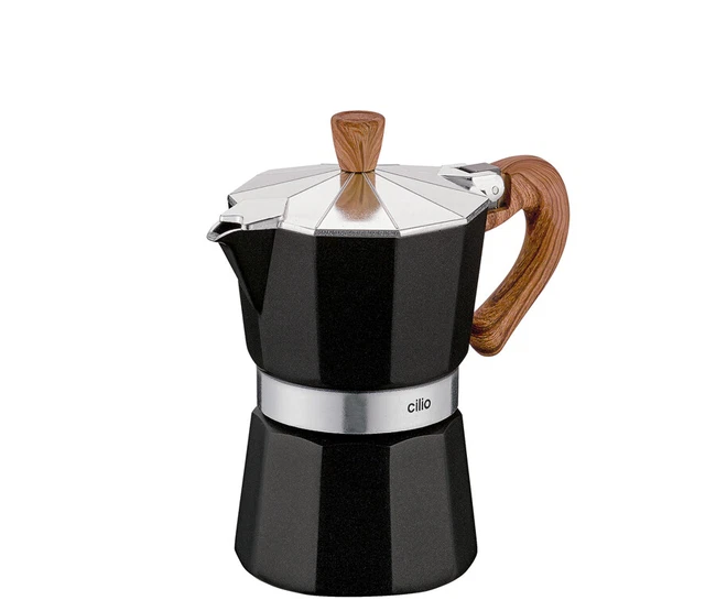 cilio tisch-accessoi HAUSRAT Espressokocher 'Classico Natura' 3 Tassen 2