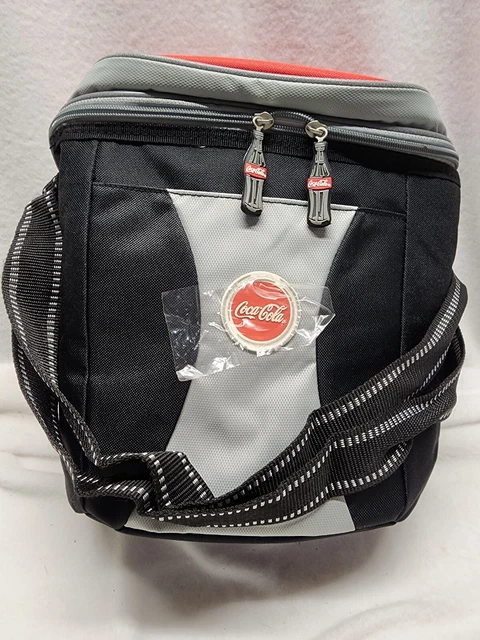 Canvas Coca-Cola Cooler Tote With Removable Lining 11x11 From Coke Factory