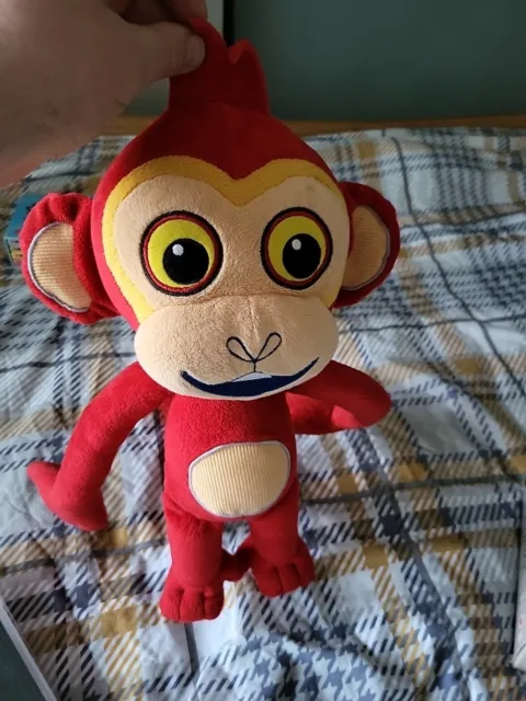 Bandai Tinga Tinga Tales Talking Red Monkey Plush Soft Toy Fully Working