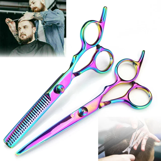 Taglio capelli forbici/diradamento/set parrucchiere salone professionale #T
