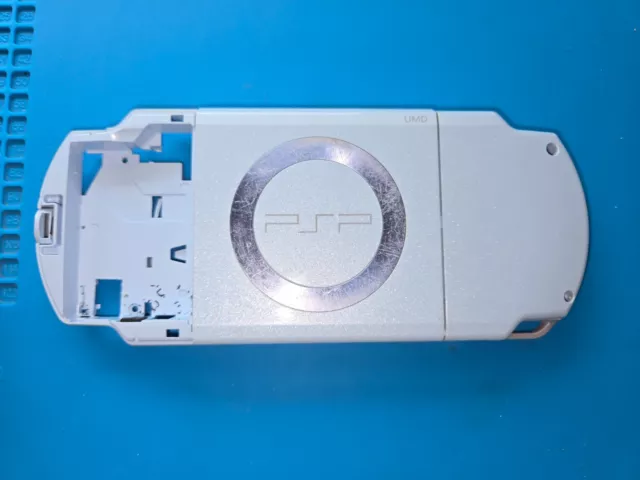 Genuine Felicia Blue Sony PSP 2000 Rear Back Cover Housing Shell with UMD Door