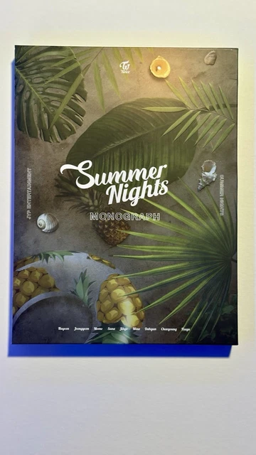 TWICE MONOGRAPH SUMMER Nights Photo Book K-Pop Album No Missing