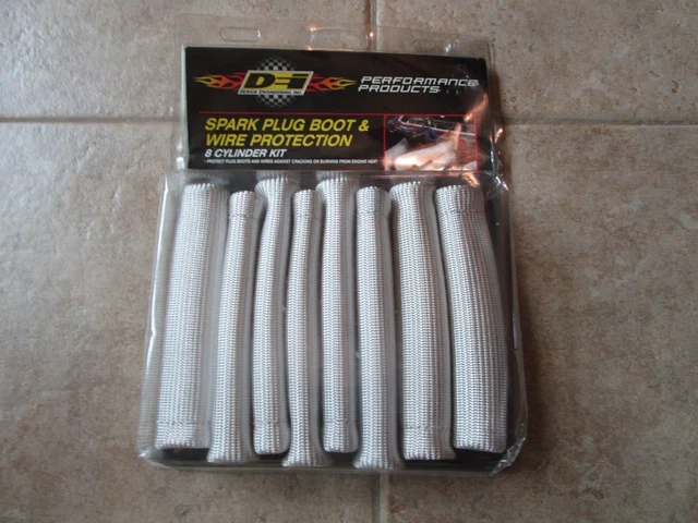 D E I Performance Spark Plug Wire Boot Heat Protector Sleeves 8 Cylinder NEW