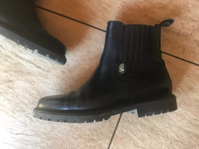 Cavallo 39 Chelsea Dunkelblau Boots Stiefelette Echtes Leder Reiten Pferd