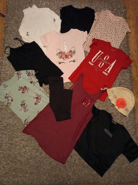girls clothes age 9-10 & 10-11 years bundle (11 items) Moschino, George etc