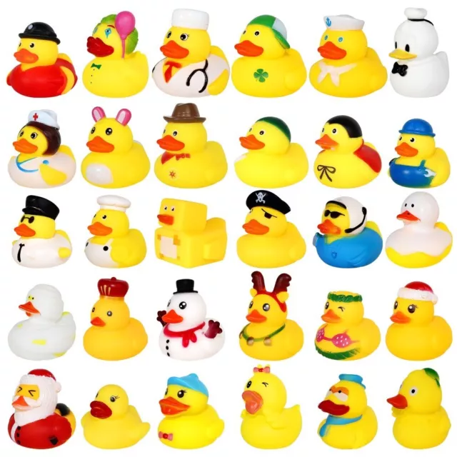 Little Yellow Duck Toddler Toys Squeeze Sound Funny Toys Water Toys  Swimming