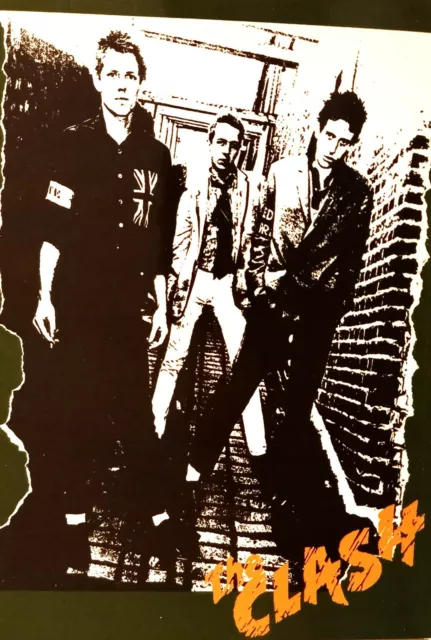 The Clash Postcard/Flyer FREE POSTAGE