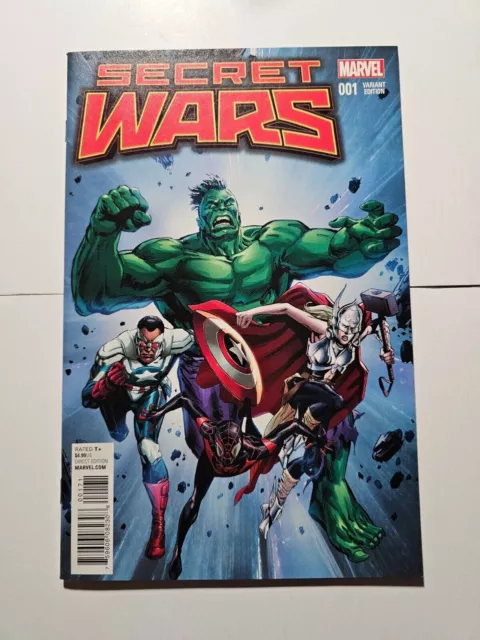 SECRET WARS 1 - 1:25 Incentive Butch Guice Classic Variant Cover - MARVEL USA