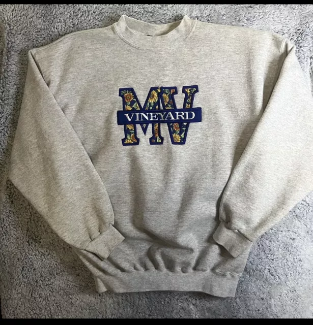 VINTAGE 90S Martha’s Vineyard Sweatshirt XL RARE $165.00 - PicClick