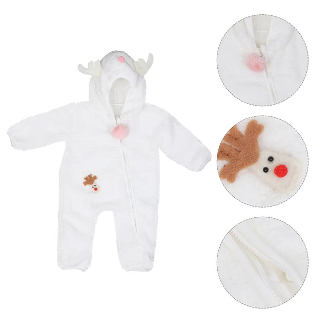 Felpa con cappuccio Natale Bambino Crismistmas regali cervo zerbino cerniera